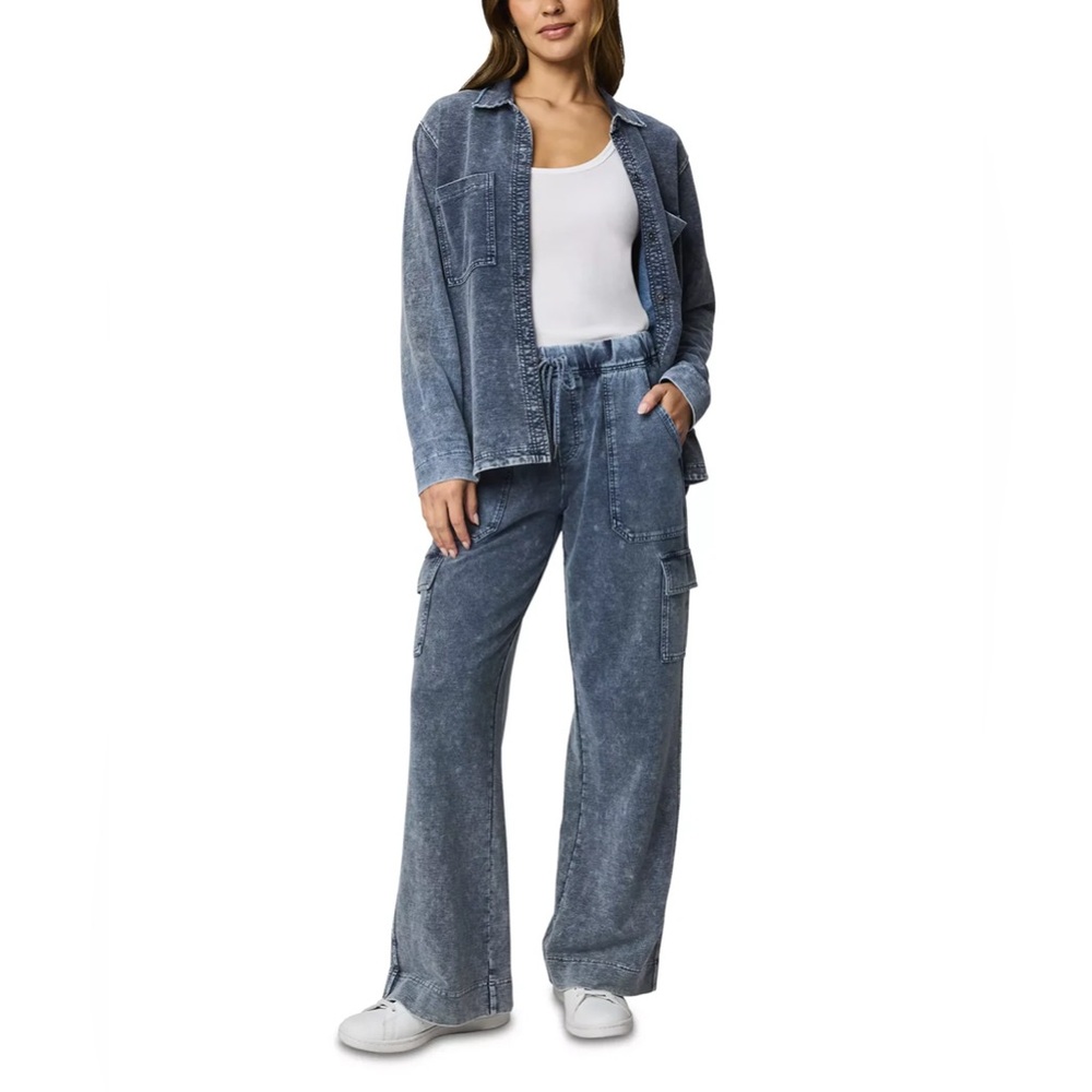 SPLENDID GWEN INDIGO TERRY SWEATPANT BNWT